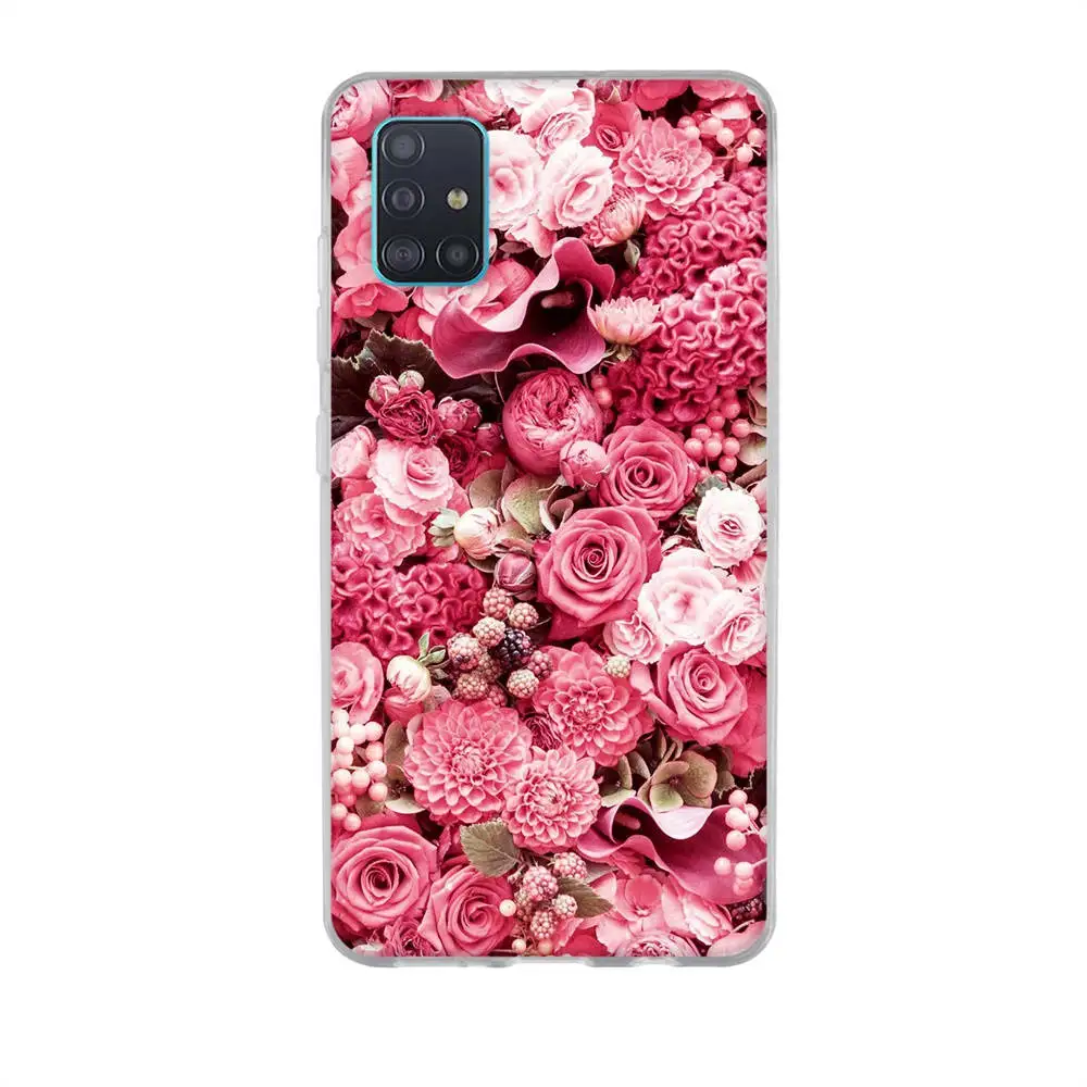 For Samsung Galaxy A51 Case 2019 Fashion silicone Soft TPU Back Cover A 51 Phone Cases Bumper | Мобильные телефоны и