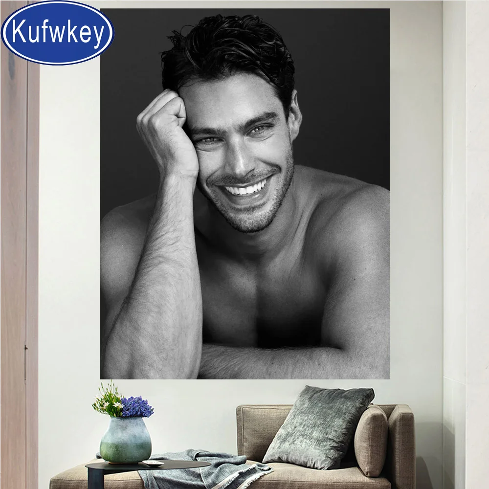 Алмазная 5d Вышивка сделай сам картина с узором счастливого человека