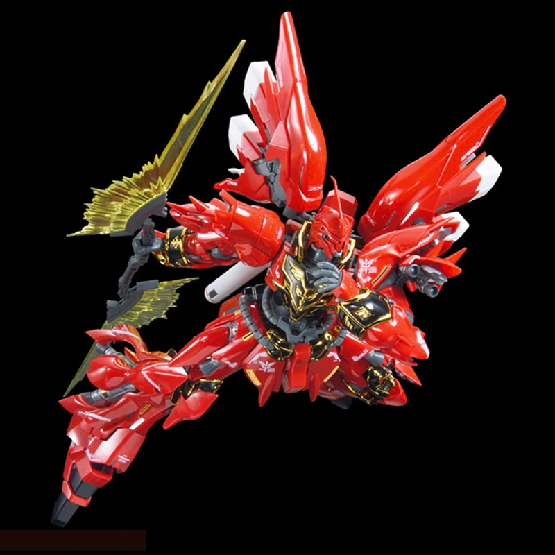 BANDAI RG 1/144 MSN-06S Sinanju воина гундама Xinɺnzhou механические прозрачная версия вер. KA