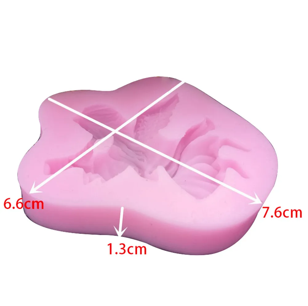 Инструменты для выпечки в форме ангела силиконовая форма торта шоколада