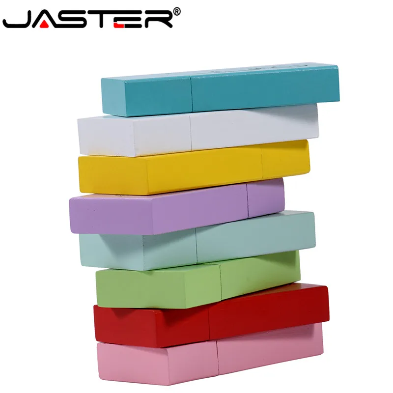 Usb 2 0 деревянный флэш накопитель JASTER 4 ГБ 8 64 32 ГБ|USB флэш-накопители| |