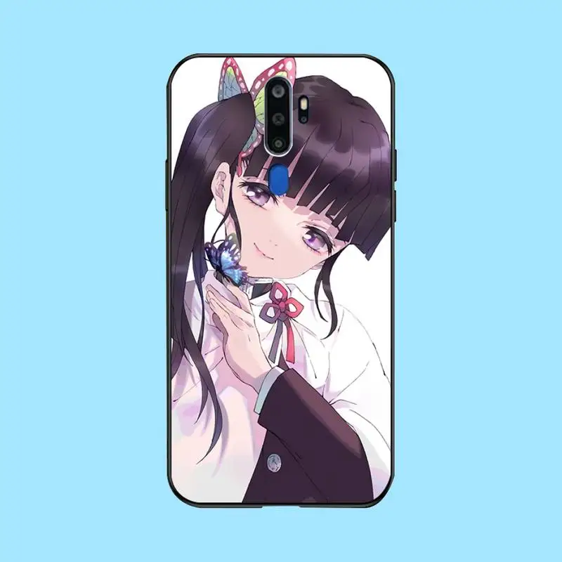 

HPCHCJHM Tsuyuri Kimetsu no yaiba Bling Cute Phone Case For Oppo A5 A9 2020 Reno Z Realme5Pro R11 case