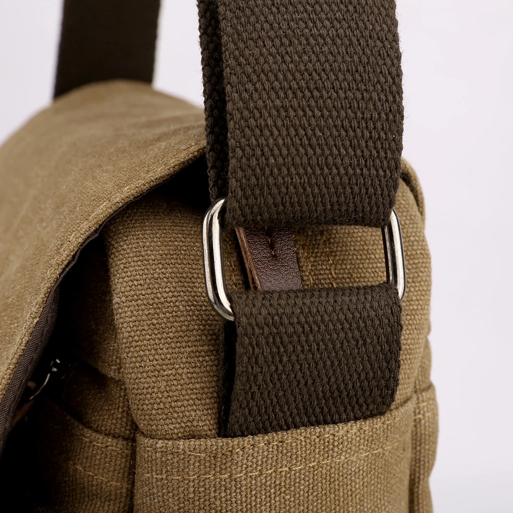 Винтажные холщовые мужские сумки на плечо Повседневная сумка мужская деловая