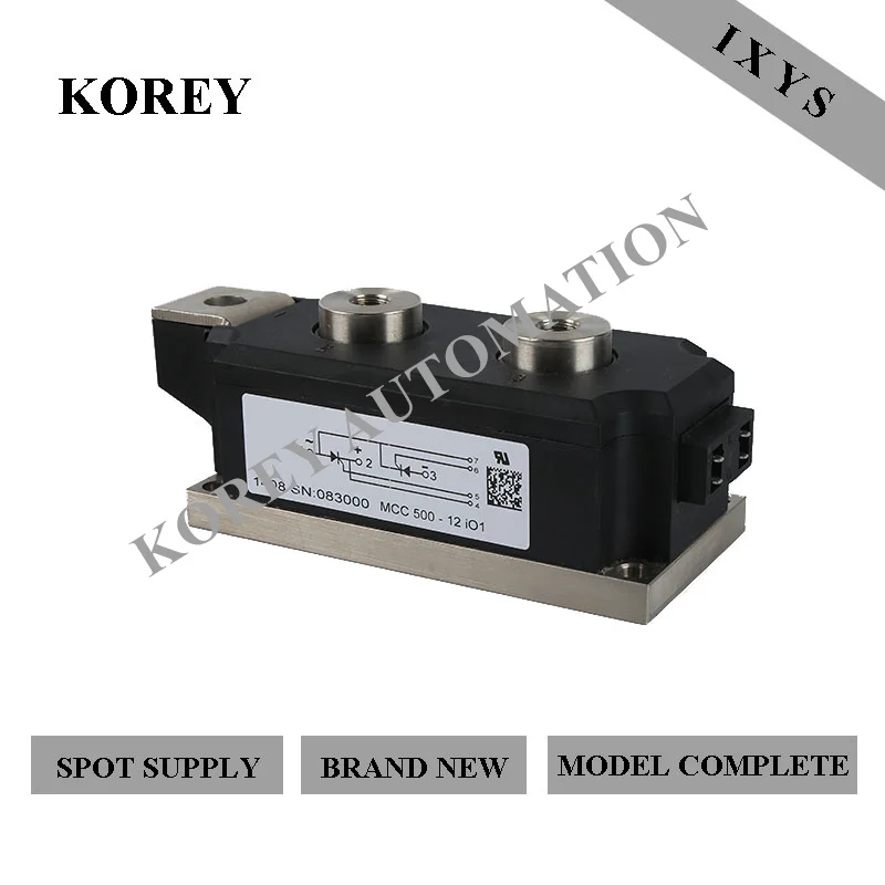 

Ready Stock Brand New 100% IXYS SCR Module MCC500-12IO1 MCC500-14IO1 MCC500-16IO1 MCC500-18IO1 MCC500-22IO1