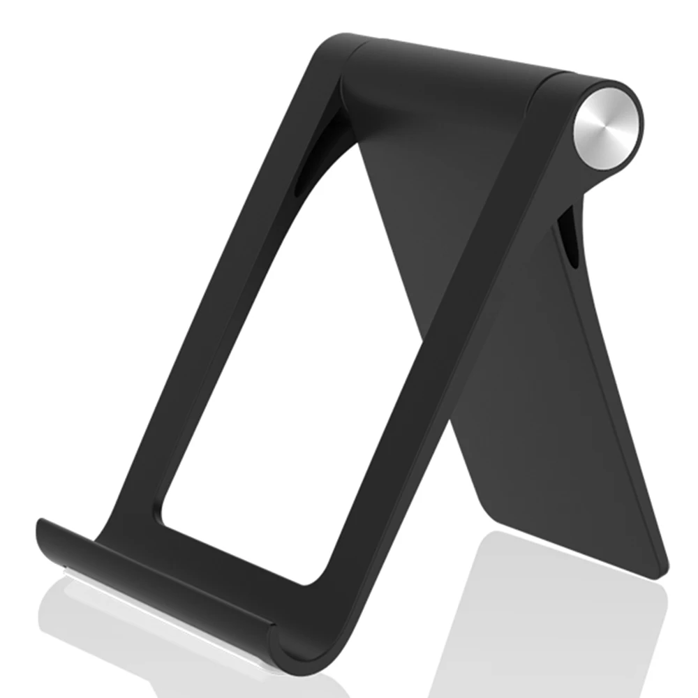 Подставка для планшета для ipad Pro 11 Air Mini Xiaomi M ipad samsung Tab iPhone 4 ipad pro Регулируемая подставка для телефона планшета - Цвет: Черный