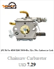 CMCP 1 шт. карбюратор для бензопилы Husqvarna 235 235E 236 236E 240 240E Запчасти для бензопилы Замена ZAMA C1T-W33 карбюратор