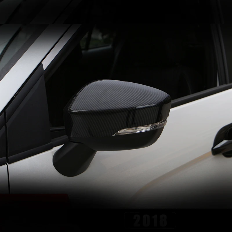Car Styling Rearview Mirror Covers Side Wing Cap Shell Protective Case Trims For Mitsubishi Eclipse Cross 2018 2019 Accessories |