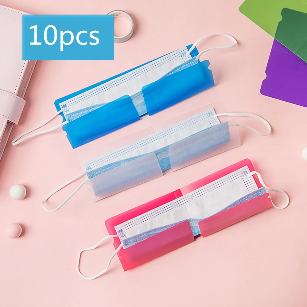 

Зажим для масок одноразовый, складной, 10 шт., пыленепроницаемый контейнер