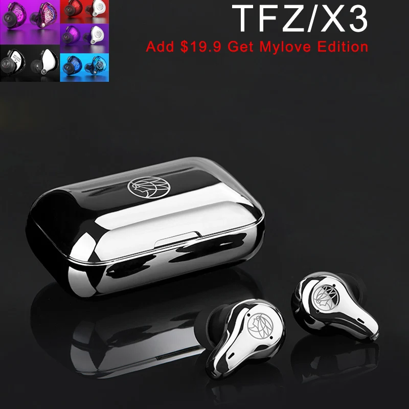 TFZ X3 Bluetooth 5 0 наушники сенсорный наушник Aptx True беспроводной 2BA двойной драйвер