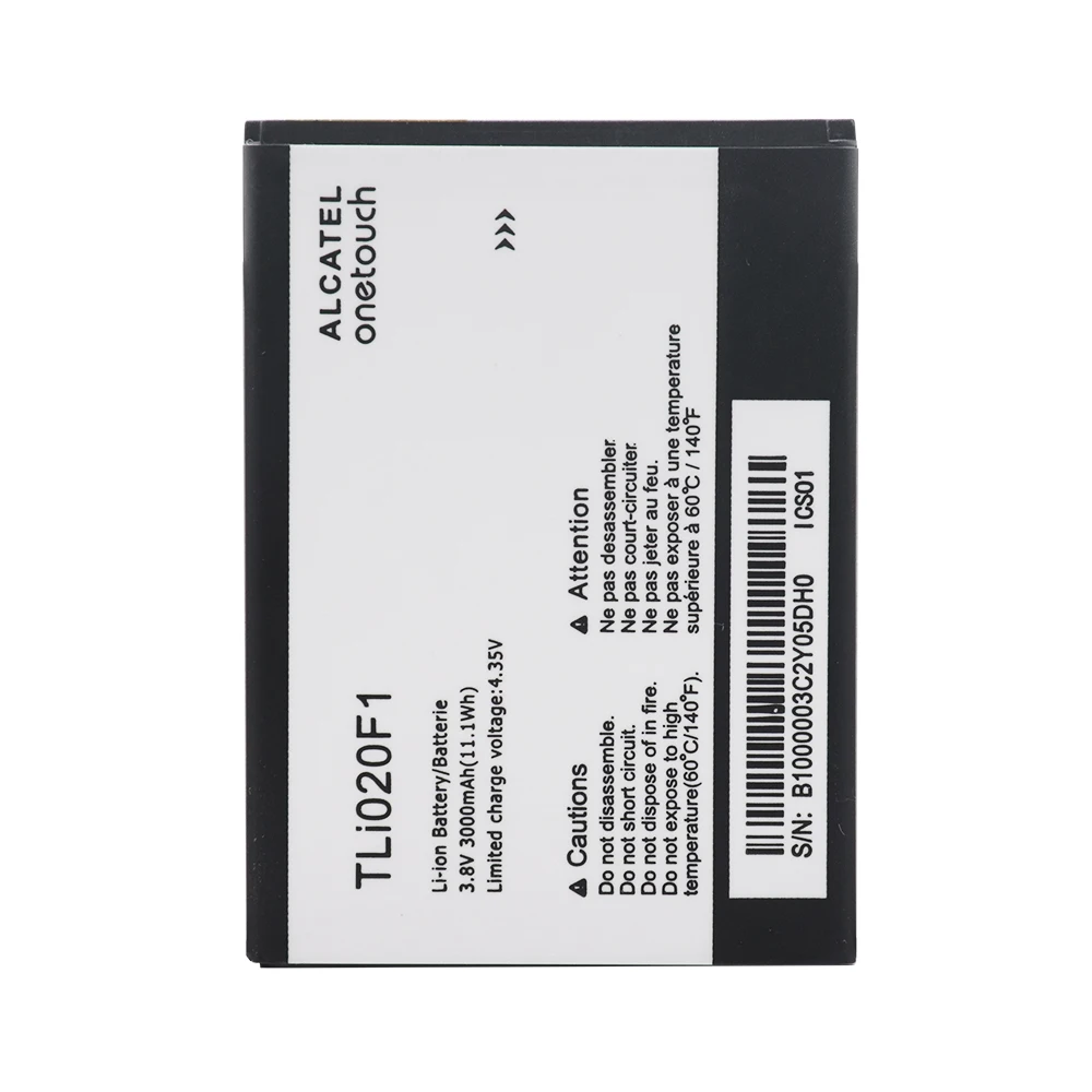 Новый 3000 мА/ч TLI020F1 TLI020F2 Батарея для Alcatel One Touch Pop 2 5042d C7 7040 OT 7040D 5010 5010D OT5010 OT5010D чехол