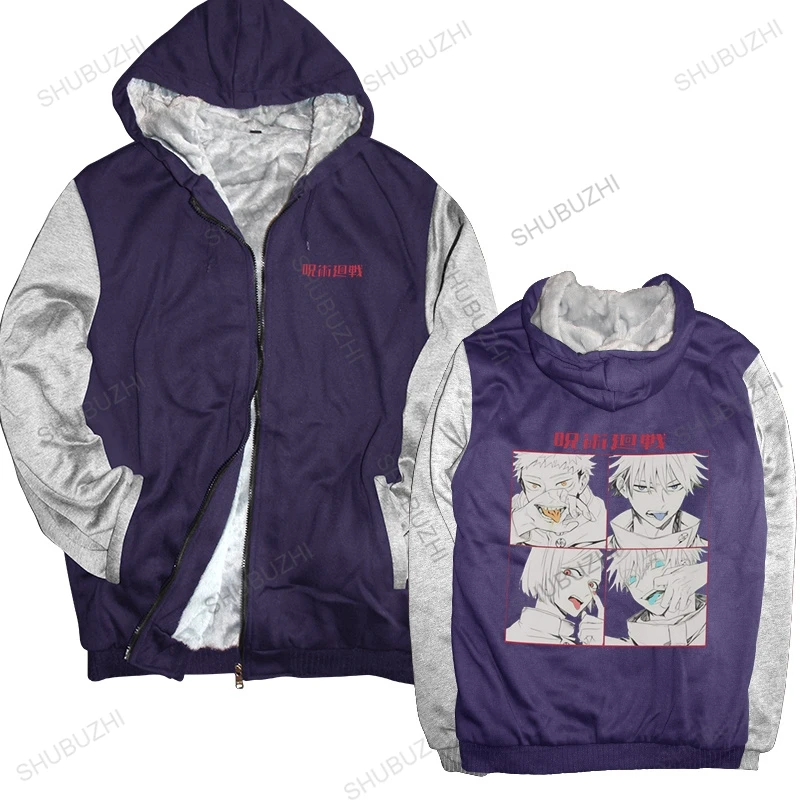 

Jujutsu Kaisen Gojo Satoru Men's hoody winter Cool Unisex pullover hoodie Funny Graffiti Print Casual thick hoody Anime Tops