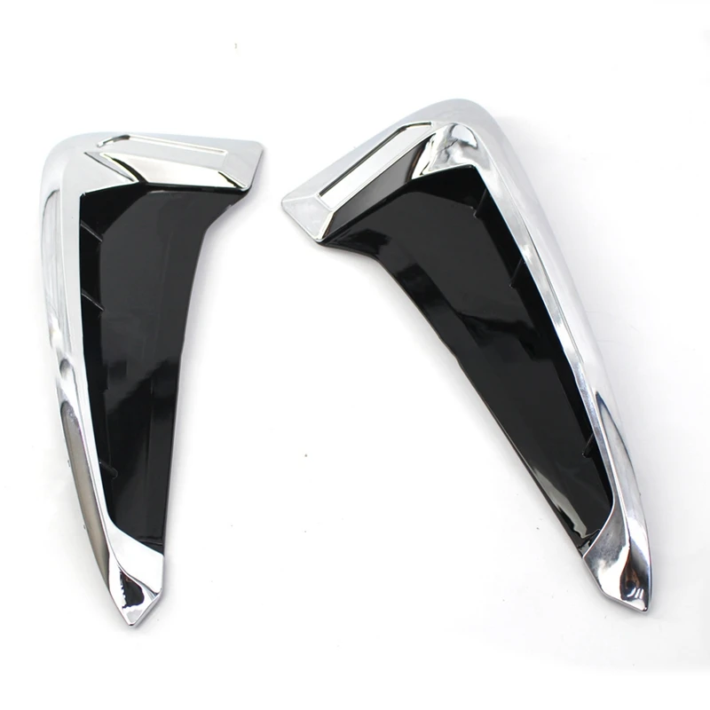 

2PCS Car Side Fender Air Wing Vent Trim Blade Fender Size 25.7X12cm for BMW- X5 X6 2014-2018
