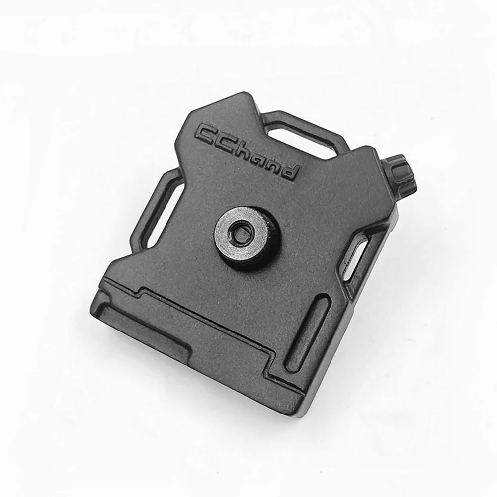 Модель 1/10 года запасной топливный бак для шин (черный) радиоуправляемого