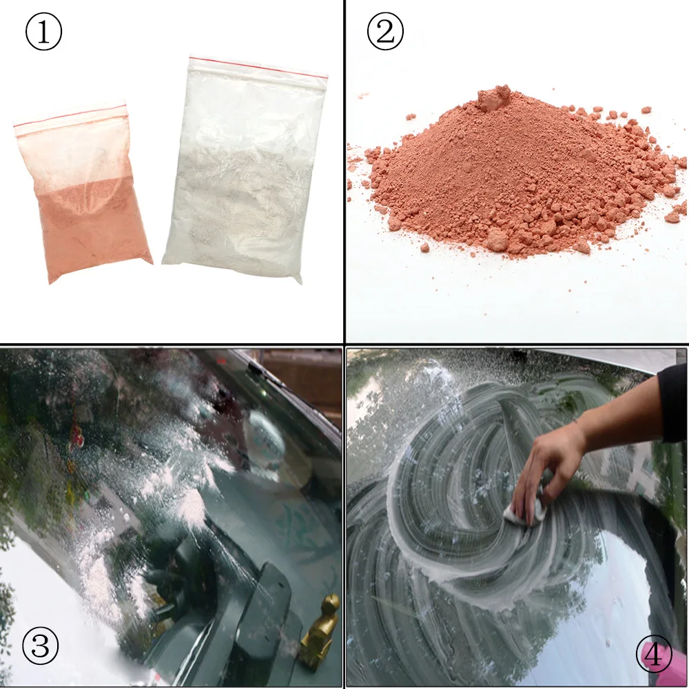 

50g Rare earth polishing powder Glass Mirrors Composite Polishing Cerium Oxide Powder Abrasive Tool Car Windows