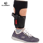 Кобура для скрытого ношения на лодыжке для Glock 17 19 22 23 Ruger Lcp Sig пистолета черного цвета ELUANSHI