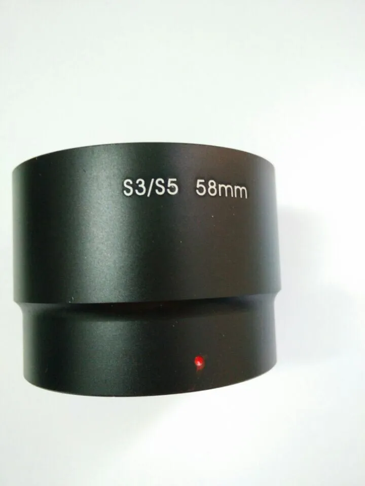 

58mm 58 mm filter mount Lens Adapter Tube Ring for canon S5 S3 camera
