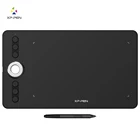 Графический планшет XP-Pen Deco 02, с пассивным стилусом P06 без батарейки, с горячими клавишами, чувствительность нажатия 8192