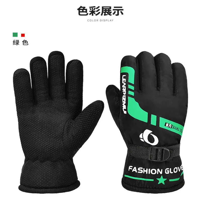 

Перчатки унисекс Зимние, водонепроницаемые, ветрозащитные, противоскользящие, для сенсорных экранов