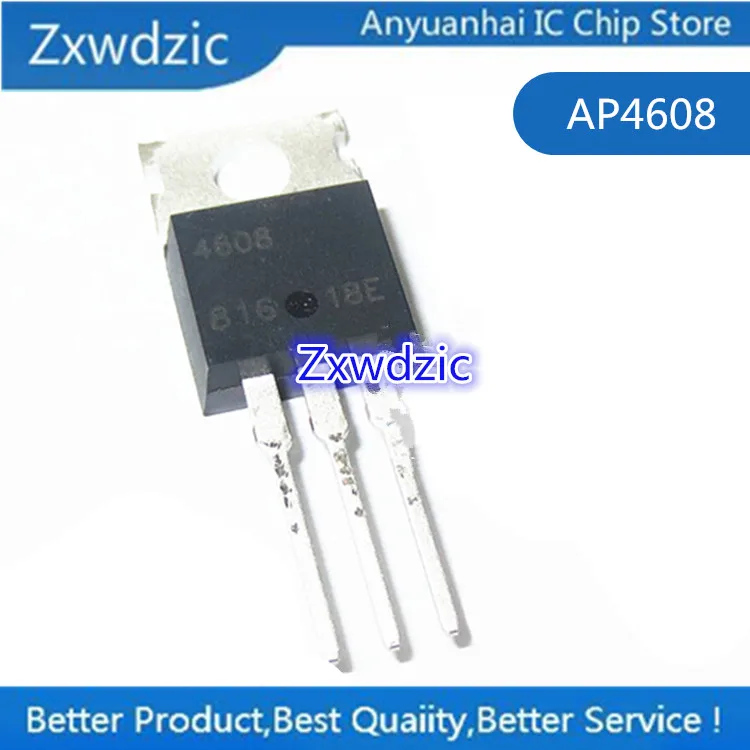 

10pcs 100% new imported original AP4608P AP4608 4608 TO-220 MOS tube 330A 40V