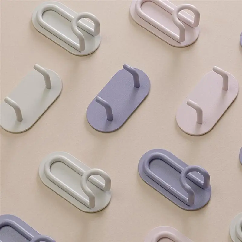 

4 шт. крючки для хранения без перфорации, настенные крючки, клейкие крючки для ванной комнаты, кухни