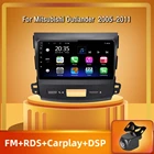 Автомагнитола PEERCE на Android для Mitsubishi Outlander xl 2 2005-2011 г., для Citroen C-Crosser Carplay, Авторадио 2din