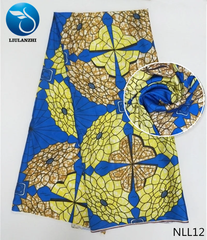 

LIULANZHI Satin fabrics Guaranteed quality ankara satin fabric red/blue/yellow colors satin fabric for party dress NLL01-NLL19