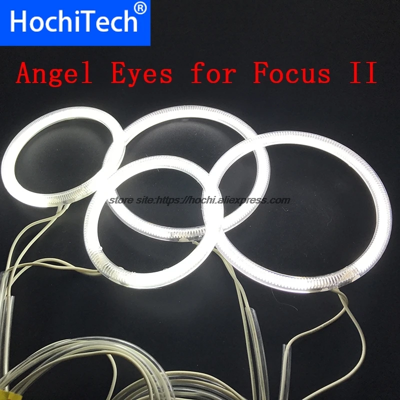 Отличный комплект HochiTech CCFL ангельские глазки ультраяркое освещение фар для Ford Focus