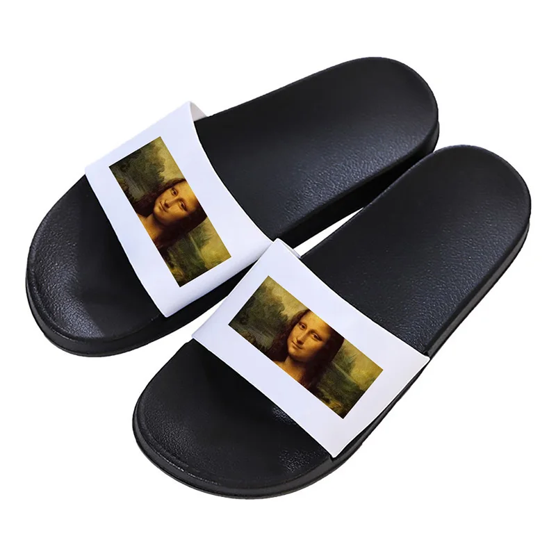 

Funny and Interesting Pattern Printing Shoes for Women 2021Hot Spring Summer Vouge Harajuku Outdoor Pattern Female Slippers