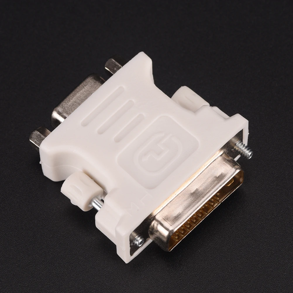 2020 15 Pin VGA Женский Новый 24 + 1 DVI D M F адаптер видео компьютер монитор 25 (Dual Link) штекер| |