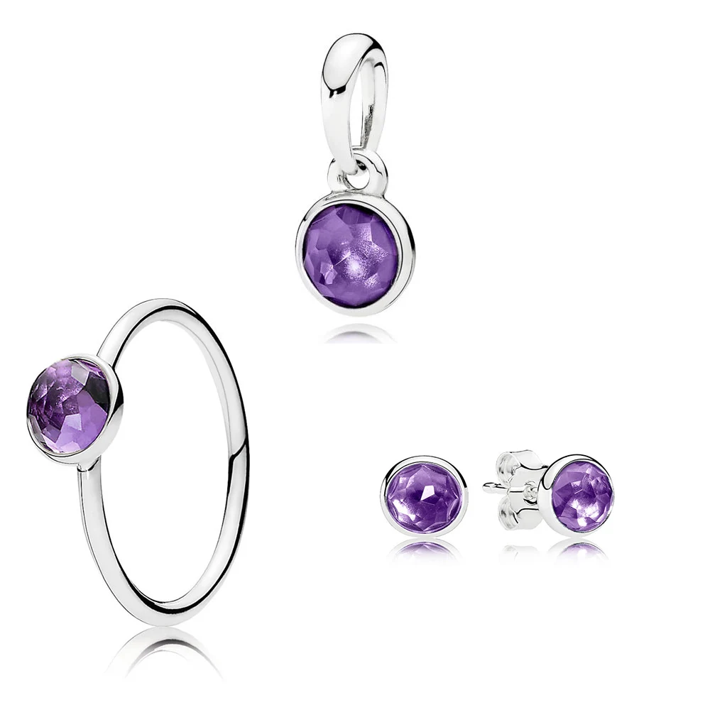 

NEW High quality 100% 925 sterling silver rose gold eternal round earrings hot sell fashion ladies genuine jewelry gift