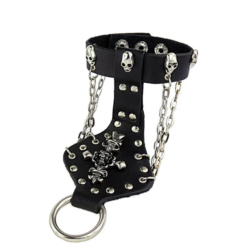 Модный креативный уникальный мужской браслет коготь призрака готика рок панк