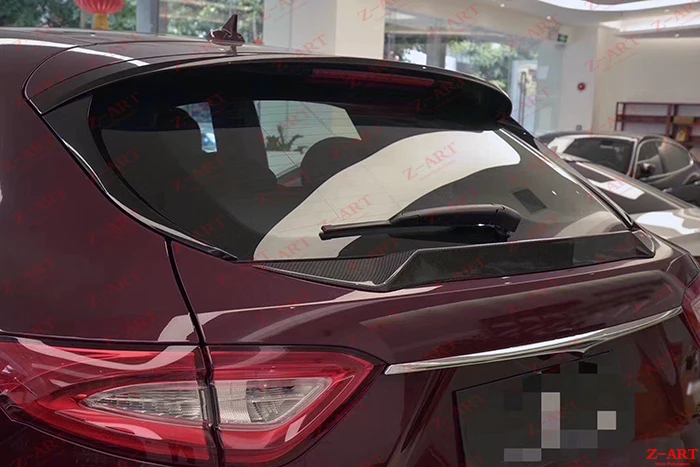 Z ART углеродное волокно аэродинамическим комплектом для Maserati Levante 2017 2020 тюнинг