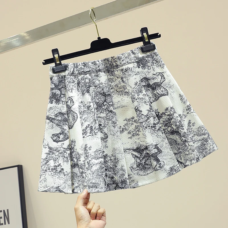 Женская плиссированная юбка-пачка Lanon повседневная мини-юбка длиной выше колена