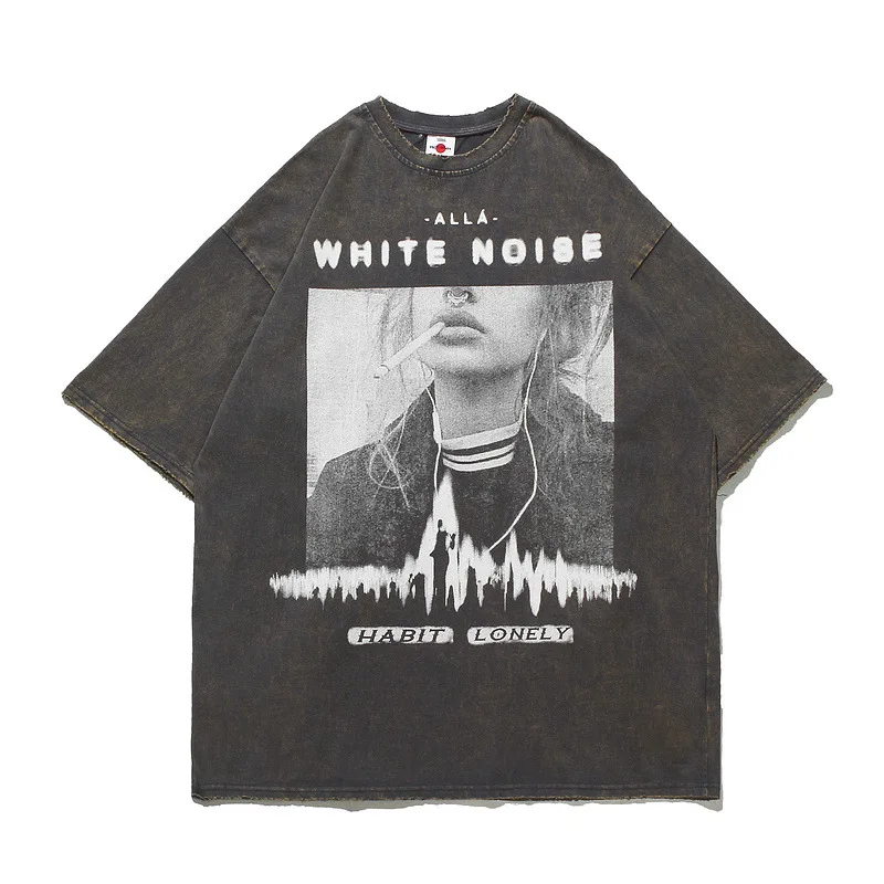 

2021 Men Hip Hop Vintage T Shirt Streetwear Creative Print T-Shirt Harajuku Cotton Tshirt Summer Short Sleeve Tops Tees WQ609