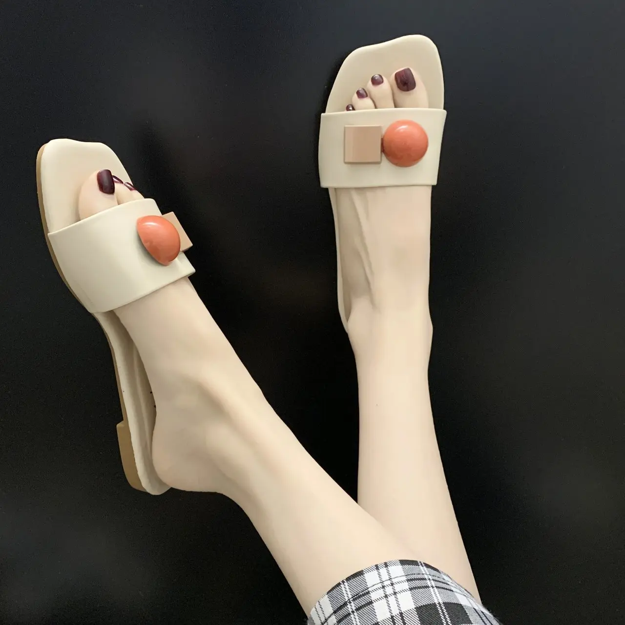 

Women Summer Slippers Casual Ladies Sandals Platform Female Shoes Soft Flat Outdoor Women Slippers 2021 Summer Sandalias Mujer