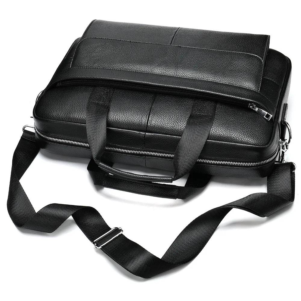 

Multifunction Shoulder Bag Men Business Crossbody Bags USB Charging Bag Waterproof Messenger Bag Male