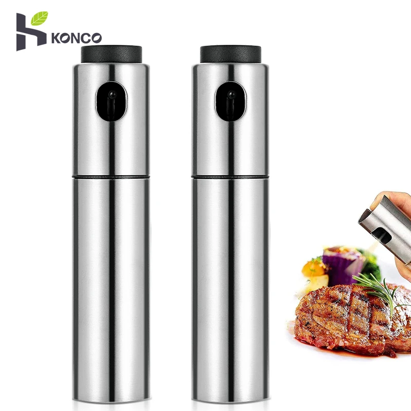 Konco Нержавеющая сталь распылитель масла Пособия по кулинарии для барбекю