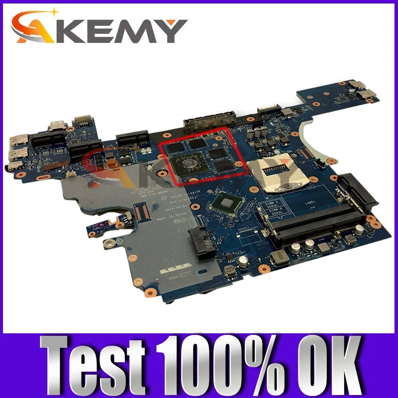 

Original Laptop motherboard For DELL Latitude E6540 Mainboard CN-06G2HC 06G2HC LA-9413P SR17C PGA 947 216-0842036