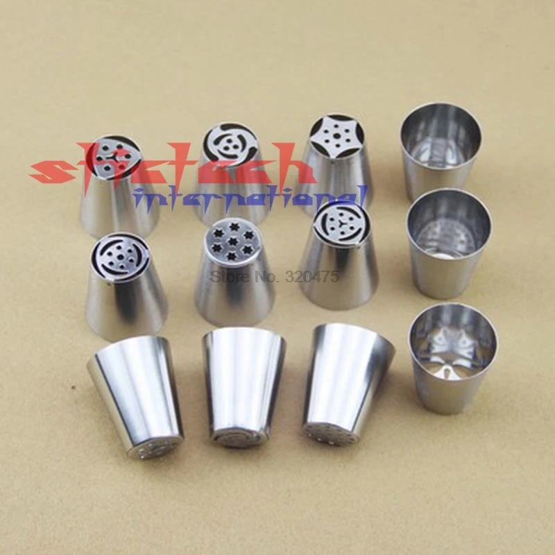 1000 шт. кондитерские насадки для украшения торта из нержавеющей стали|steel number|cookie