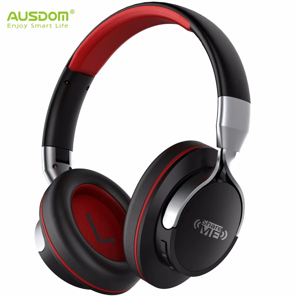 Ausdom AH861 над ухом ShareMe функция Bluetooth Беспроводные наушники с микрофоном для