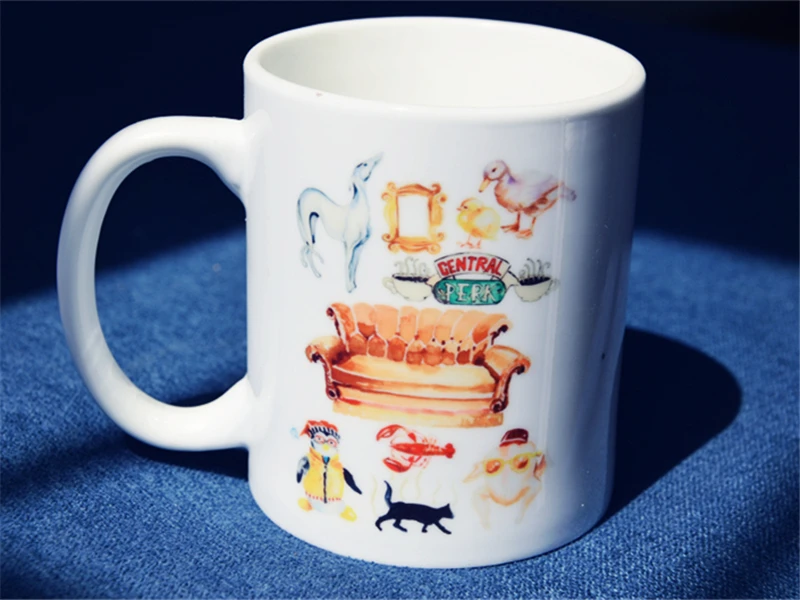 1 шт. керамическая кружка для кофе с принтом Friends Hugsy | Тематическая одежда и