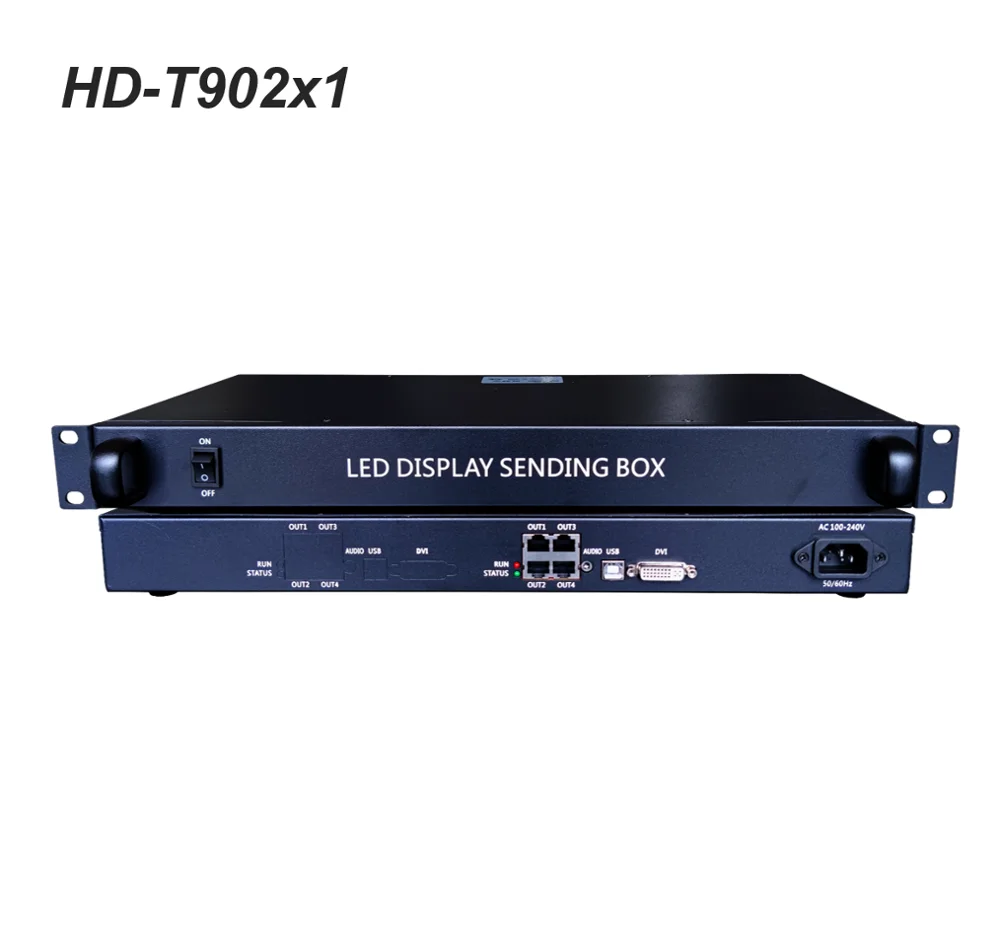 Контроллер HUIDU led controller HD-T902x1, полноцветный, синхронизация, отправка, работа с HD-R500, HD-R501, HD-R501S, HD-R5018