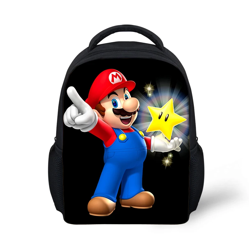 HaoYun Fashion Kindergarten Backpack Cartoon Super-Mario-Pattern Kids School Book Bags Hot Game Design Boys Girls Small Bags