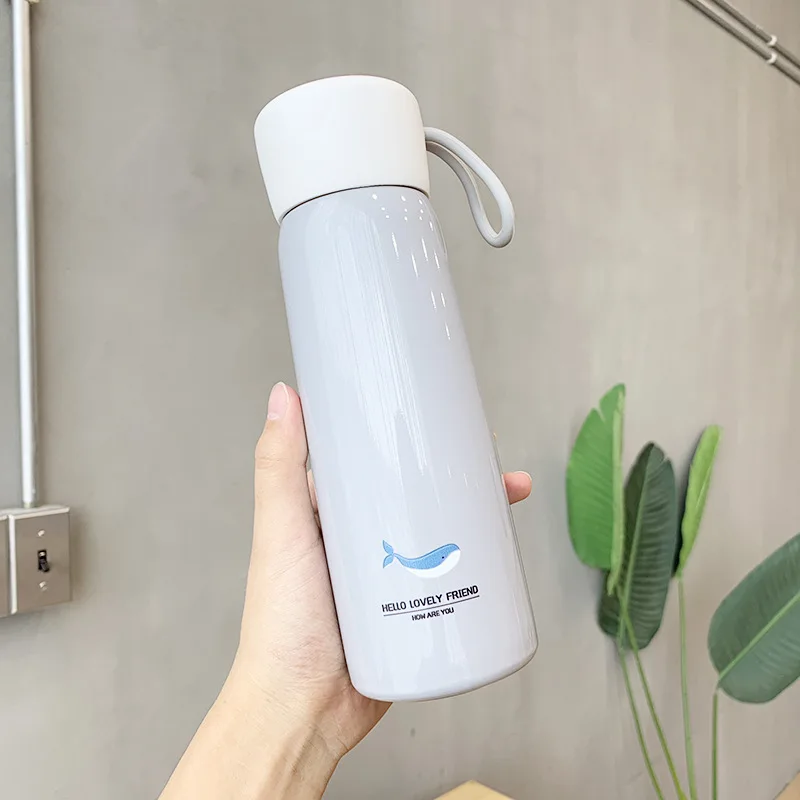 

Korean version of popular animal art stainless steel insulated car Harajuku boys and girls creative portable water cup BW-8109