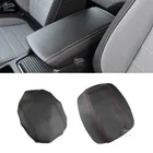 Для Ford Kuga Escape 2016 2017 2018 Автомобильная внутренняя центральная консоль из микрофибры кожаная крышка подлокотника Защитная отделка