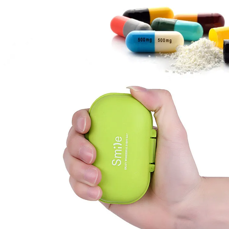 Портативные товары. Pill Box Mini. Органайзер для витаминов.