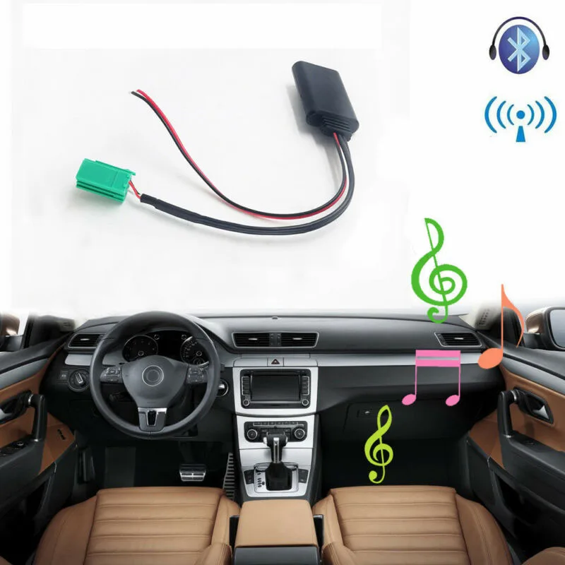 6-контактный переходник с внутренней Bluetooth адаптер AUX для Renault Clio Kangoo Megane Scenic