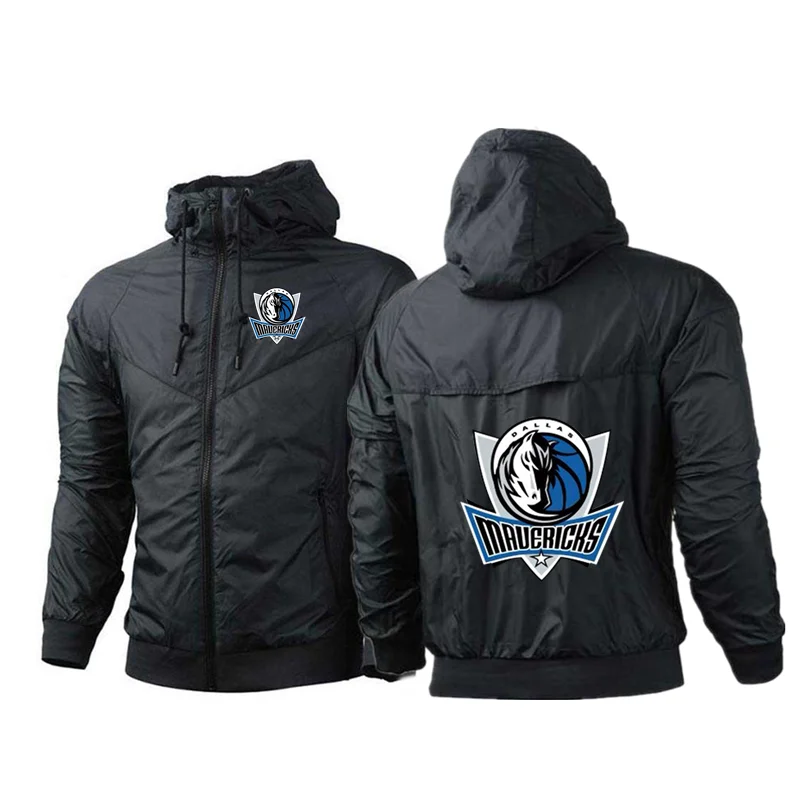 

New men's and women's spring and autumn hot-selling windbreaker jacket casual jogging fashion hooded zipper jacket