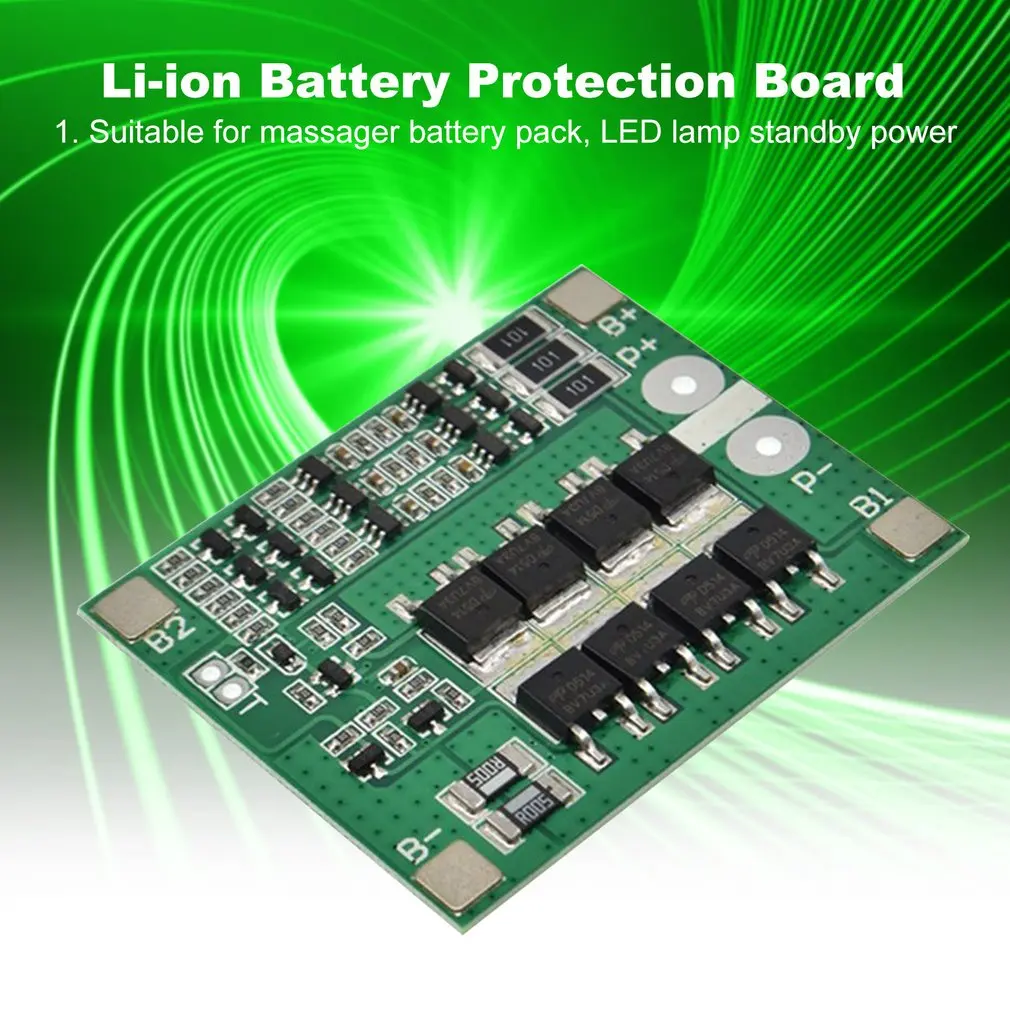 3S 12В 25А литий-ионная Lipo батарея 18650 зарядное устройство защита ячейки зарядный