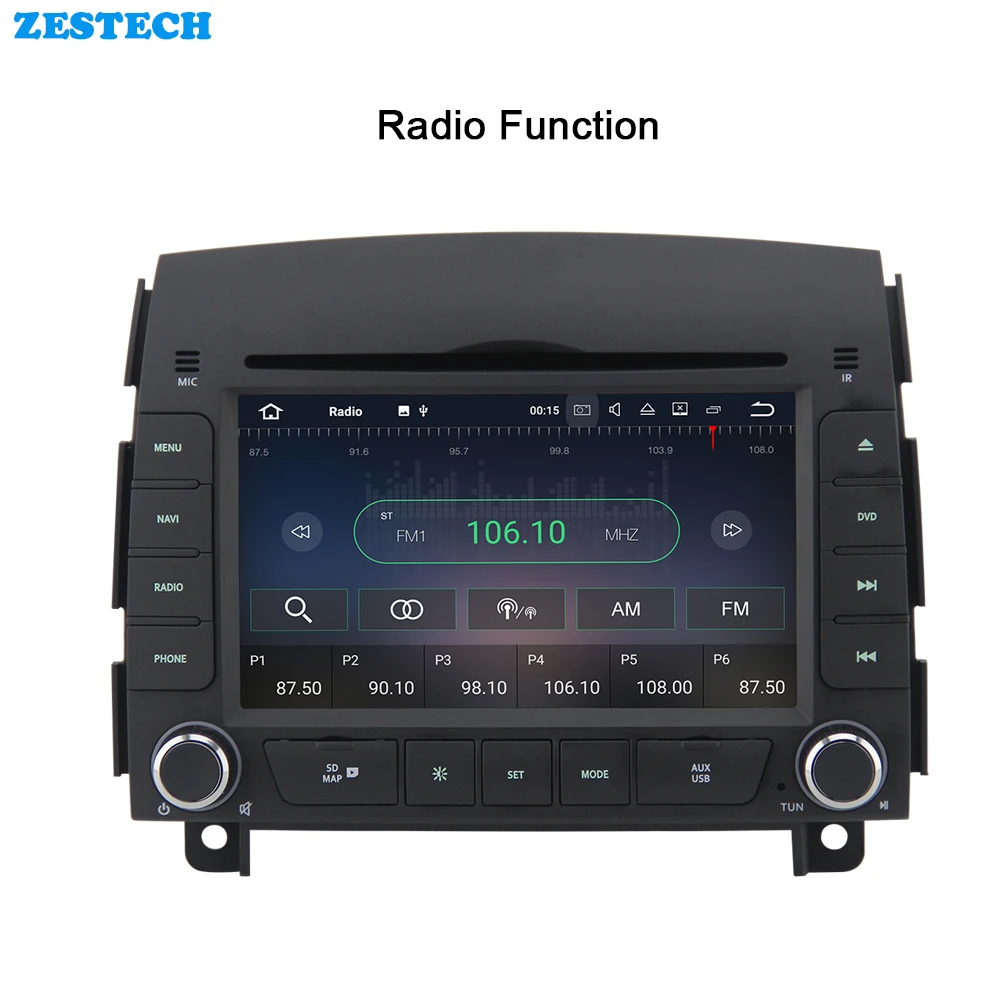 Android автомобильный dvd gps навигация для Hyundai sonata 2004-2008 с